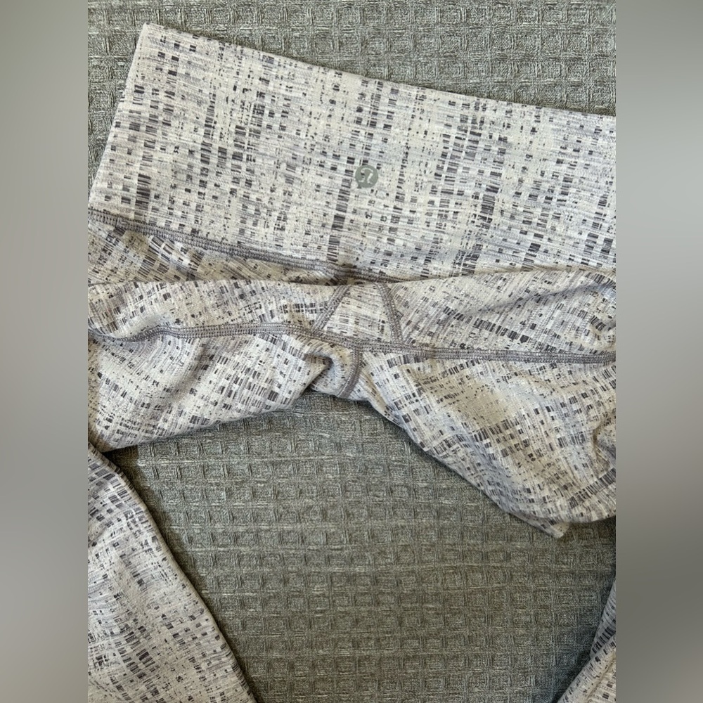 Lululemon Wunder Under Gray Patterned High-Rise C… - image 6